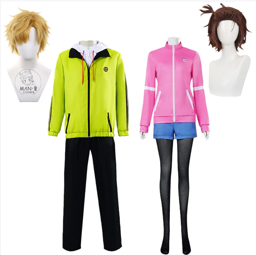 

Anime Medalist Inori Yuitsuka Chihaya Shinjo Cosplay Costume Sportswear Same-Style Outfit for Comic Con Cosplay Events