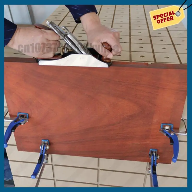 Durable Woodworking Clamps, Quick Release F Clamp For Dovetail Track, 2Pcs Set For Joinery Projects