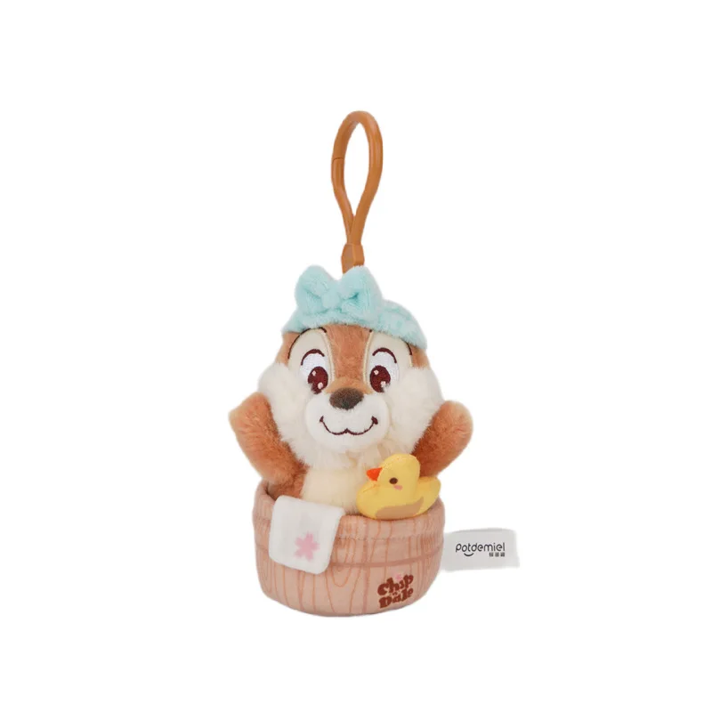Ciondolo originale Disney Chichititi Doll Portachiavi in peluche Kawaii Ciondolo zaino Miglior regalo di compleanno Regalo di Natale per gli amici