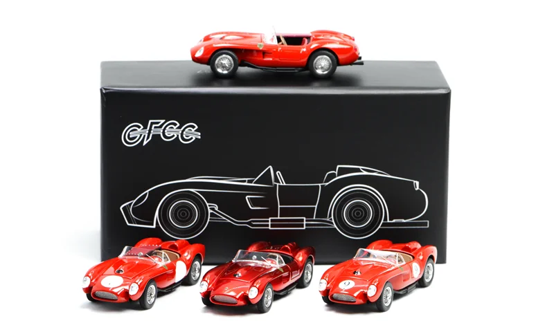 GFCC 1:64 250TR Miniatur aus roter Druckgussauto-Modellsammlung