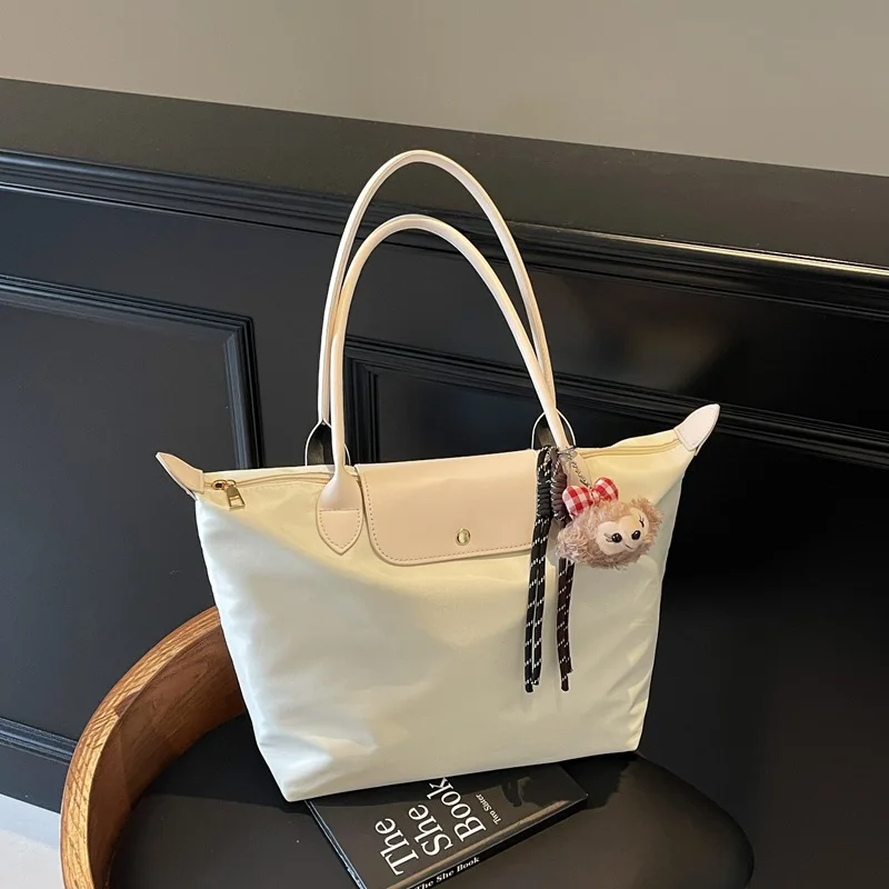 

Classic Tote Bag for Women 2025 New Large Capacity Versatile Commuter Bag Simple Casual Handheld Shoulder Bag