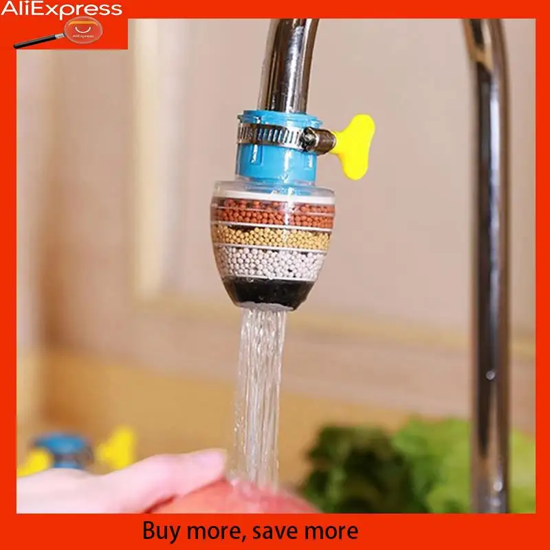 

A67Z 6 шт., умягчитель воды для дома и кухни, фторид с картриджем для фильтрации, очиститель для крана, фильтр для очистки водопроводной воды