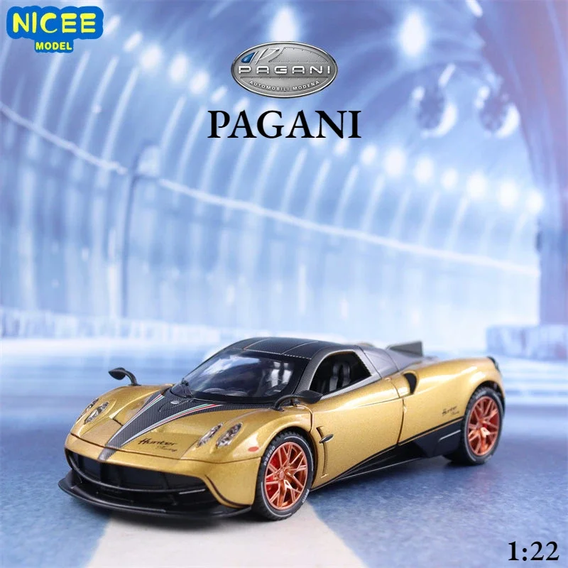 

1:22 Pagani China Dragon спортивный автомобиль, имитация литая металлическая модель автомобиля из сплава, звук детской модели, коллекционная детская игрушка, подарок A540
