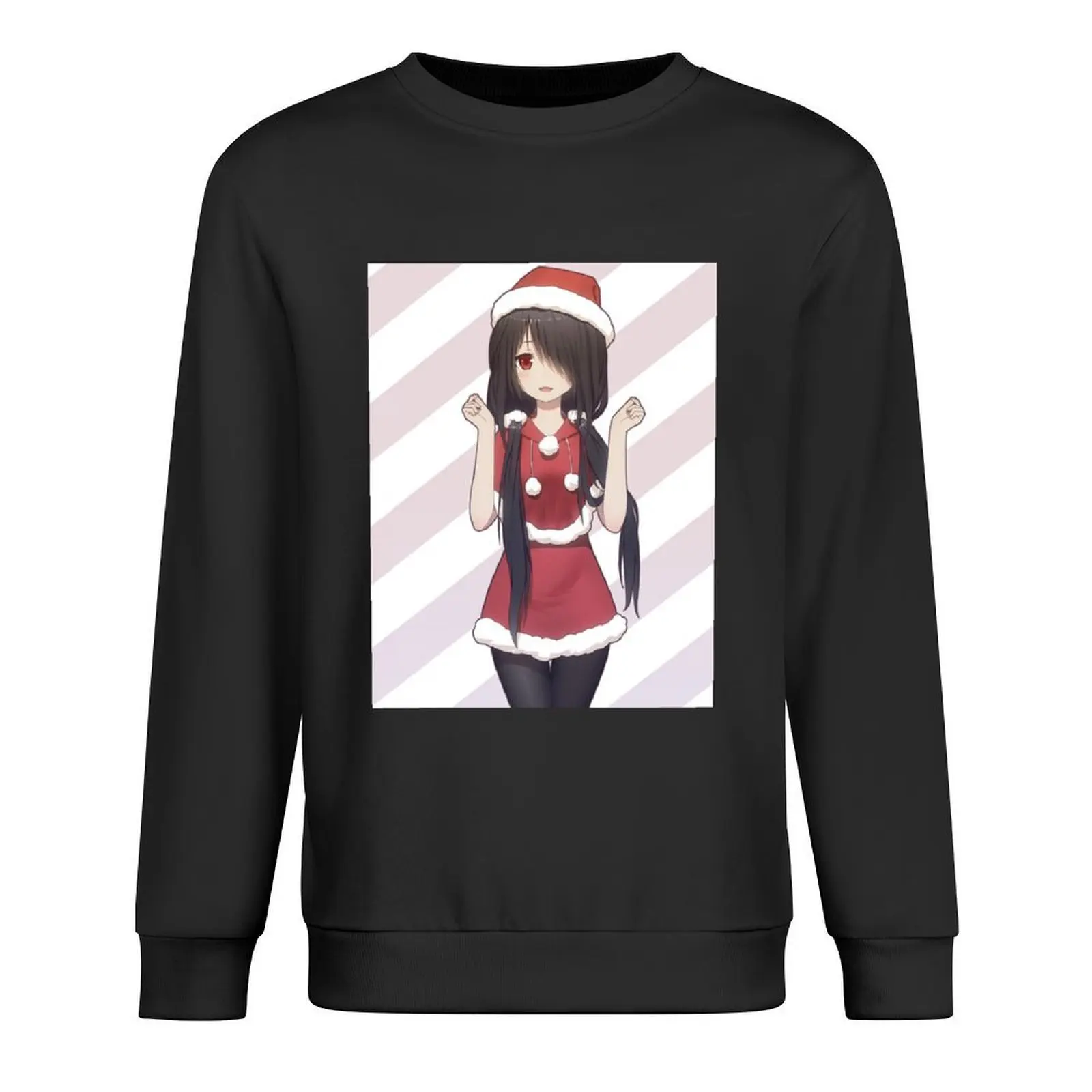 

Kurumi Tokisaki waifu 4 Pullover japanese style men's sweat-shirt set korean style clothes anime clothing winter man sweatshirt