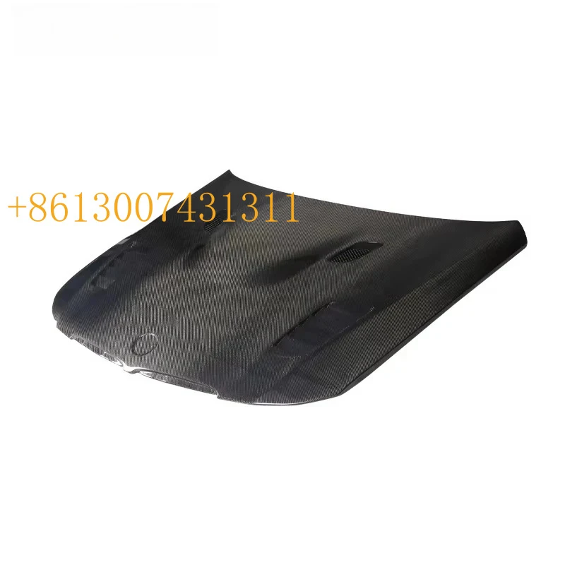 FactoryAuto Body Parts Front Bonnet Hood Cover V Style Carbon Fiber Engine Hoods 3 Series E90 Pre 2005-2008