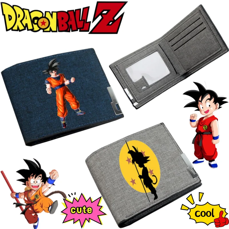 

Кошелек Dragon Ball Son Goku Kakarot Zero с высококачественным принтом, креативный портативный многофункциональный кошелек-бифолд для мужчин и женщин