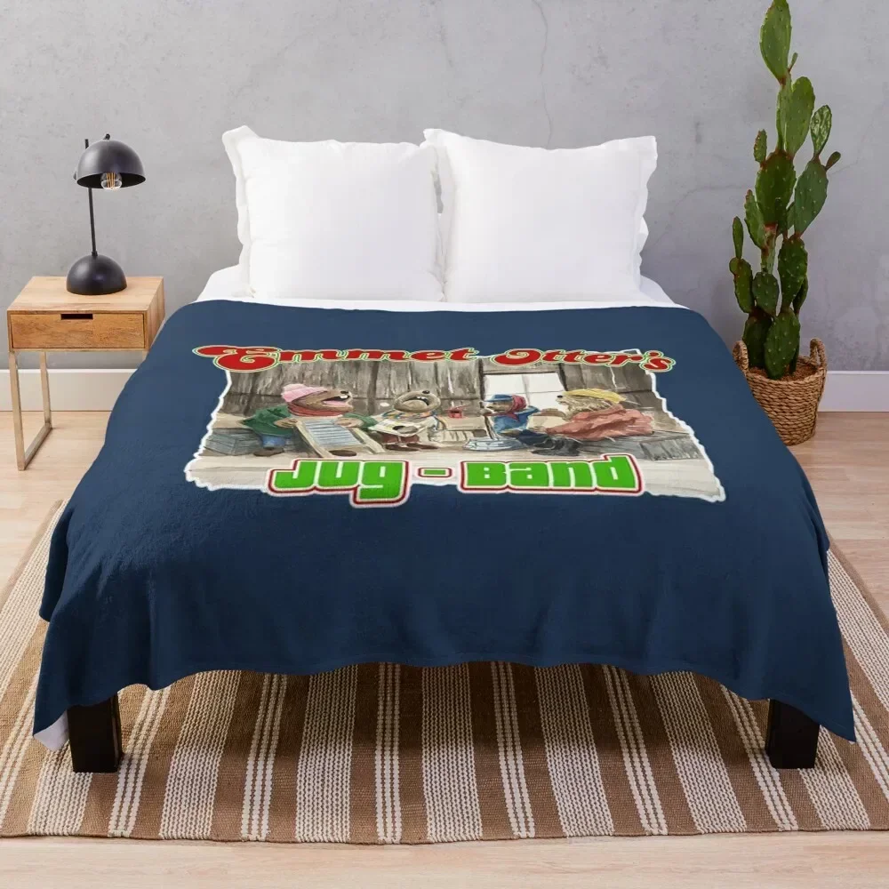 Emmet Otter Throw Blanket Cozy Napping Blanket Gift for Mom Dad