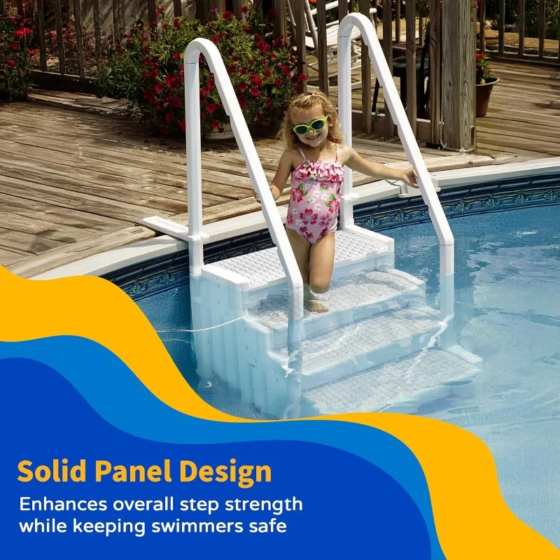 Easy Pool Step Above Ground Swimming Pool Step to Deck