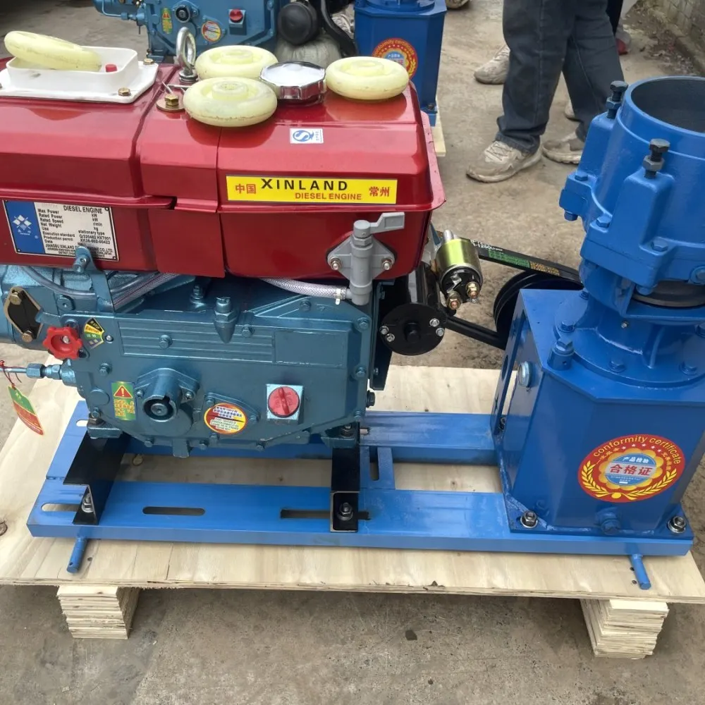 AIROW CE Certified Diesel Feed Pellet Mill for Chicken and Pig Feed Making With Consistent Output for Small Farm