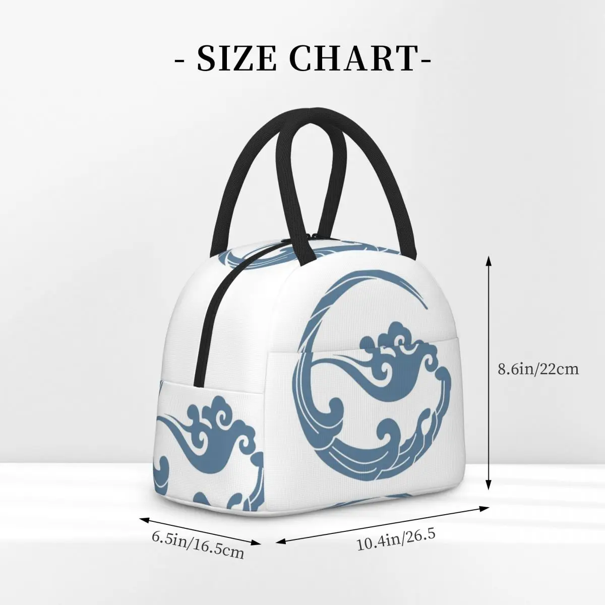 Lan Sect Symbol Mo Dao Zu Shi حقيبة غداء معزولة للنساء والأطفال صناديق طعام محمولة صندوق غداء حراري #2