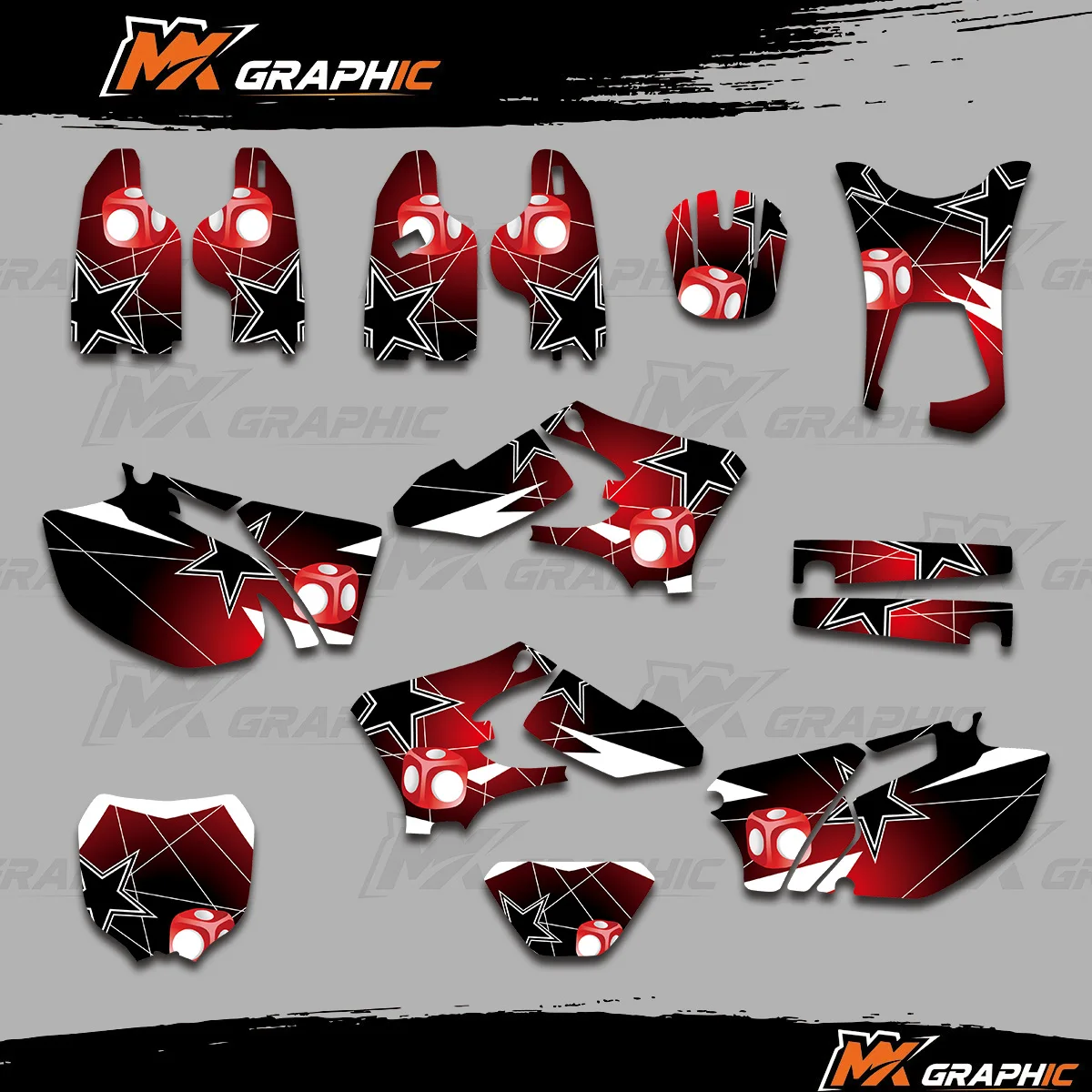 

For Yamaha WR250F WR450F WR 250F 450F 2003 2004 2005 2006 Graphics Decals Stickers Racing Cross