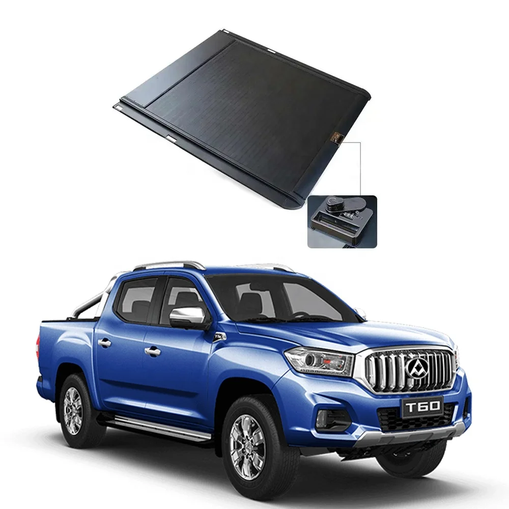 Factory Direct Sales OEM Pickup Password Lock Retractable Bed Cover Waterproof Tonneau Cover Truck for SsangYong Musso