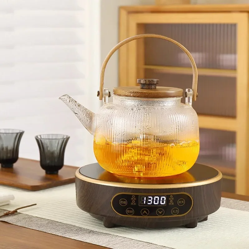 Electric ceramic stove, electric tea stove, silent potless water boiler, heat preservation timer, small water boiling tea stove