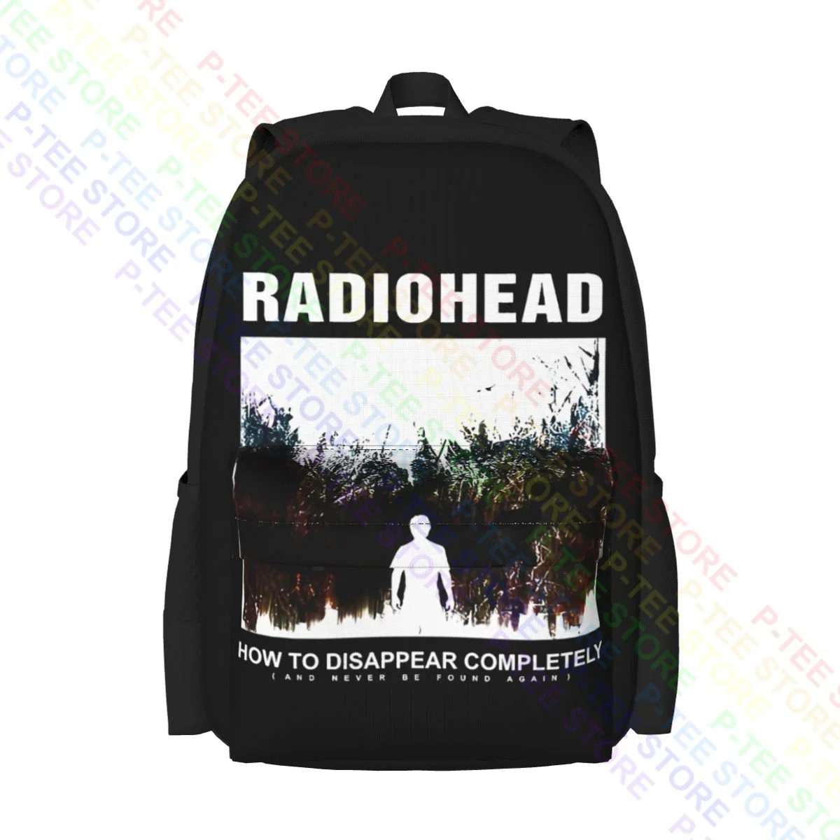 

Radiohead Rock Band How To Disappear Completely Music Large Capacity Backpack Fashion Gym Tote Bag