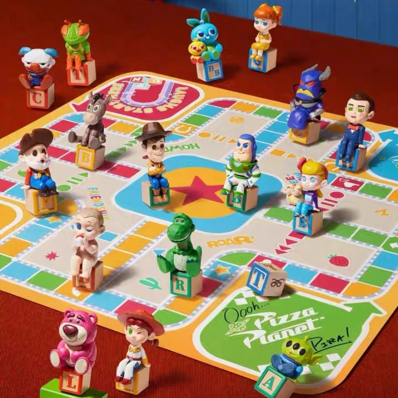 

Miniso Disney Pixar История игрушек Памятное издание Летающие шахматы Слепая коробка Милый подарок Детские подарки Коллекция аниме