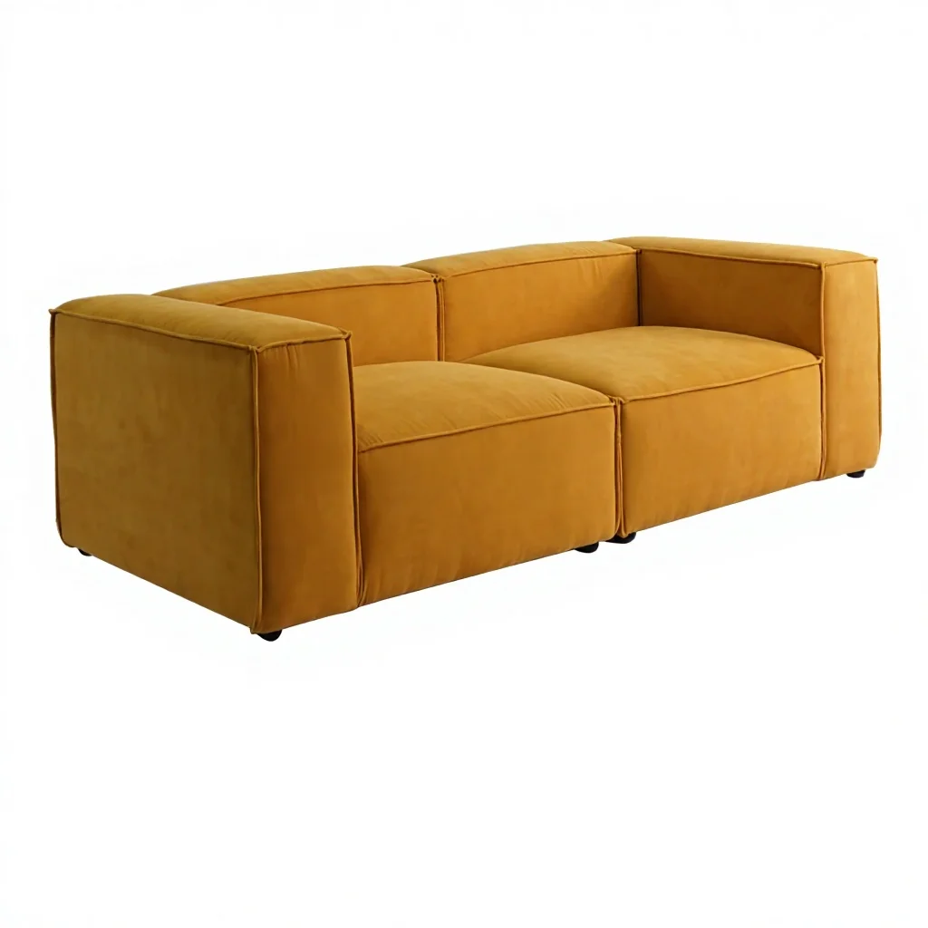 

3 Seater Leisure Soft Corduroy Fabric Modern Style Home Use Living Room Sofapromote sales