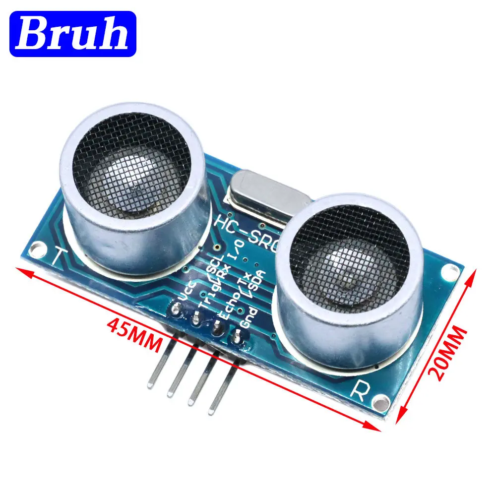 HY-SRF04 SRF04 Ultrasonic Distance Sensor Module 5Pin DC 5V For Arduino UNO Replace SR04 Electronic Brick Compatible Interface