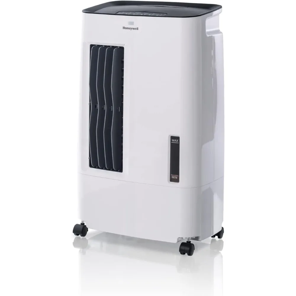 176 CFM Indoor Portable Evaporative Air Cooler with Fan, Humidifier for Living Room, Basement, Office, and Play Area