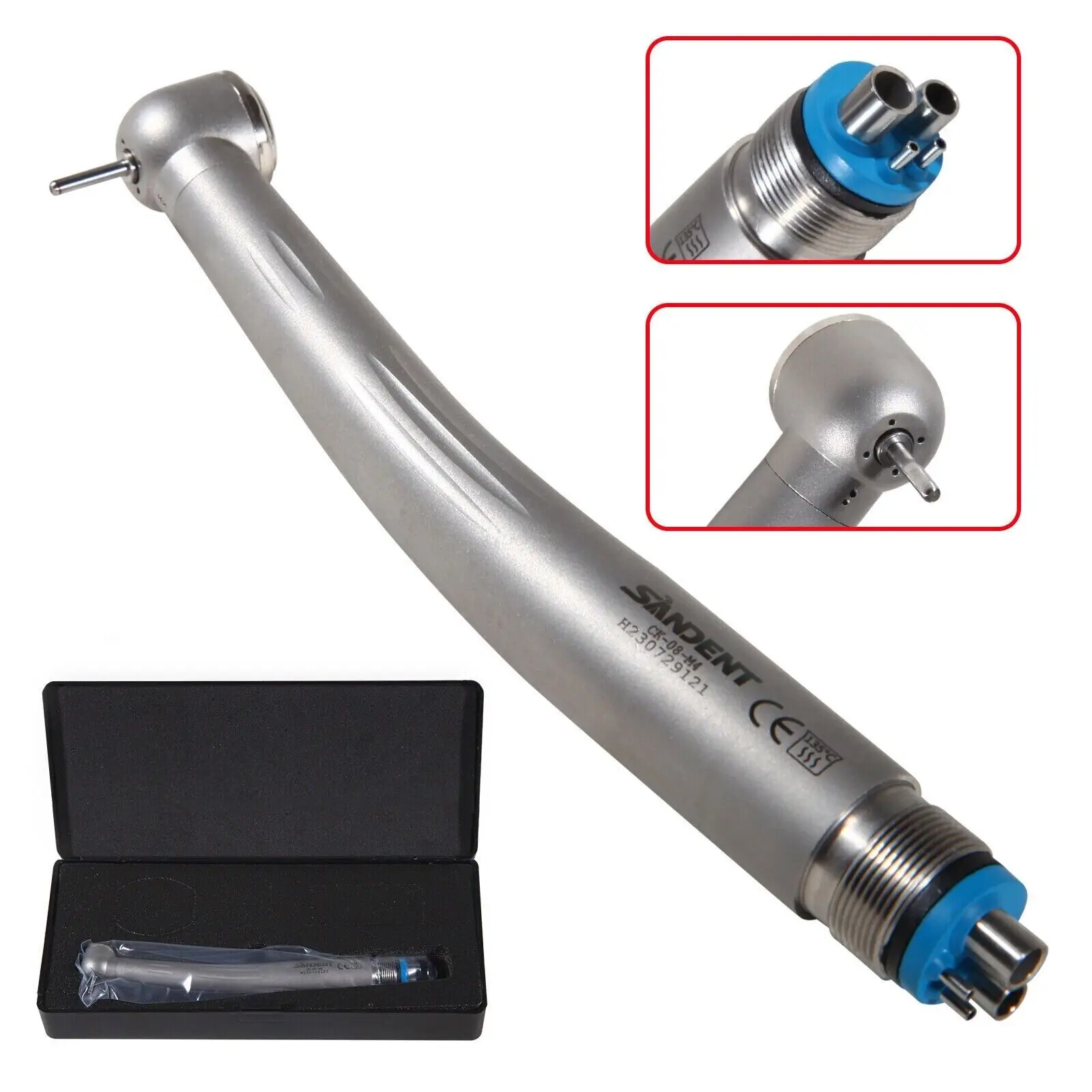 NSK Pana Max Style Dental High Speed Handpiece 4 Holes Air Turbine Push Button