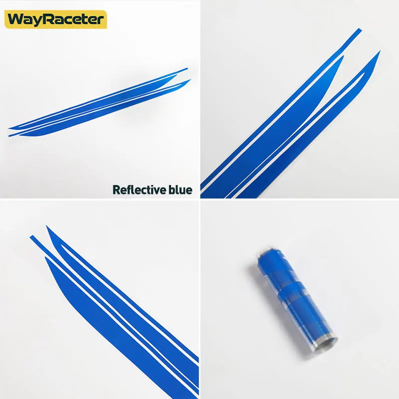 2 Pcs/Set Door Side Stripes Sticker M Performance Edition Vinyl Decal For BMW X3 G45 2024 2025 2026 Accessories