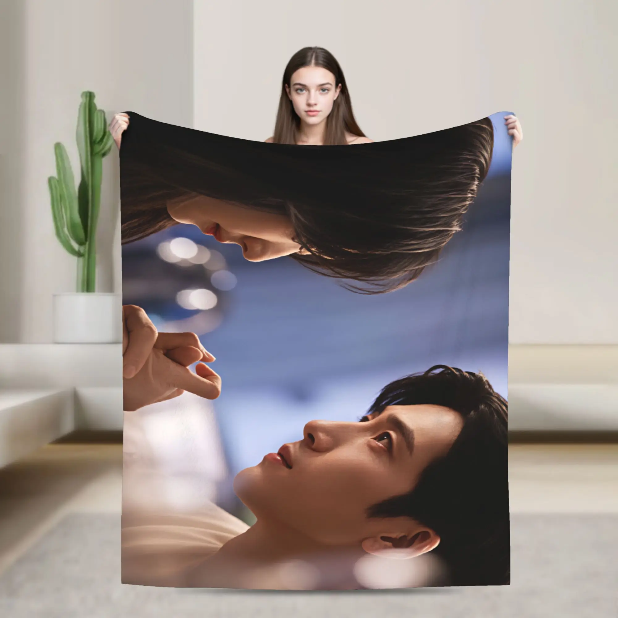 The Early Spring Flannel Blanket Winter C Drama Warm Soft Throw Blanket for Students Home Decor Funny Bedspread Sofa Bed Cover