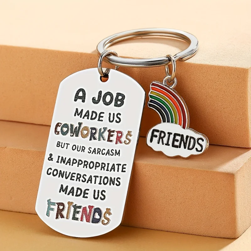 Funny Coworker Keychain 