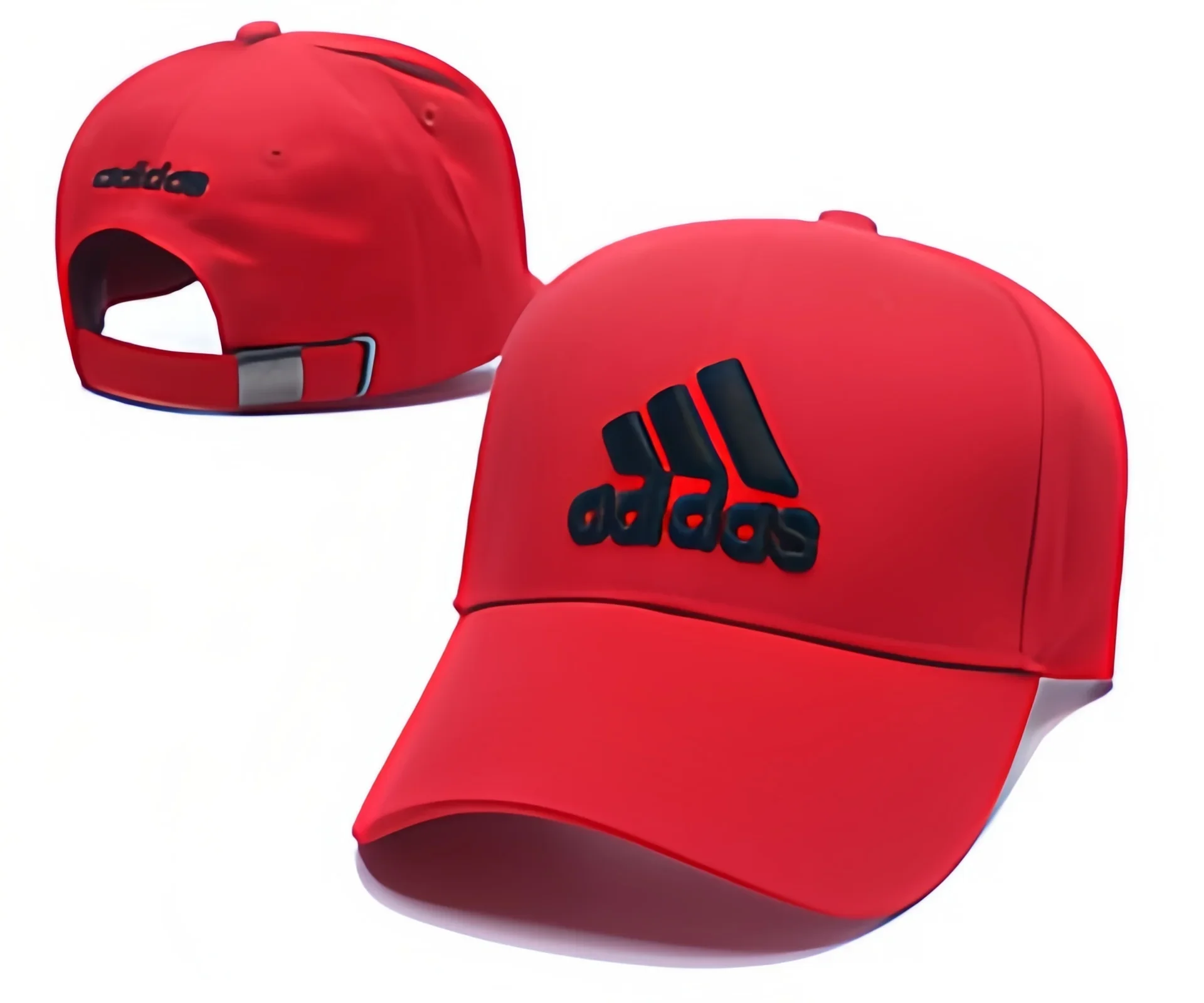 Adidas Classic Embroidered Logo Sports Baseball Cap for Men and Women Couples Suitable for Head Circumference 52-58