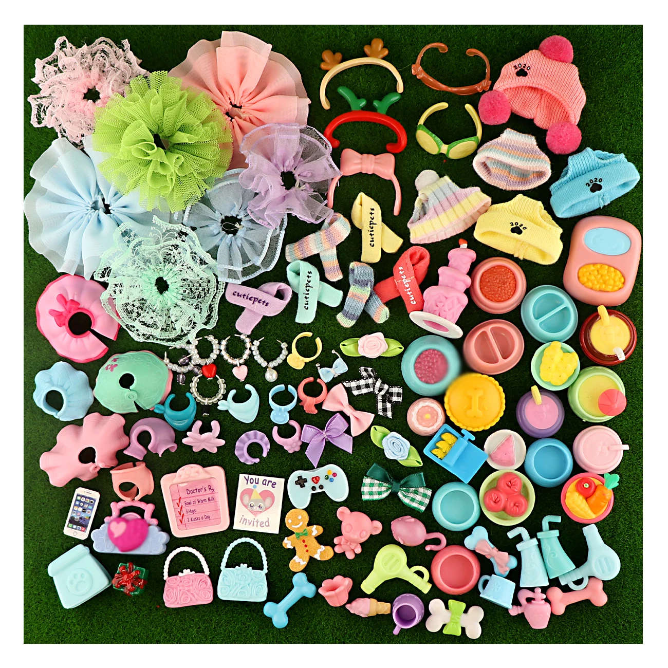 

Mini Pet Shop Mini pet Random Pack, Random 35pcs Accessories Rare