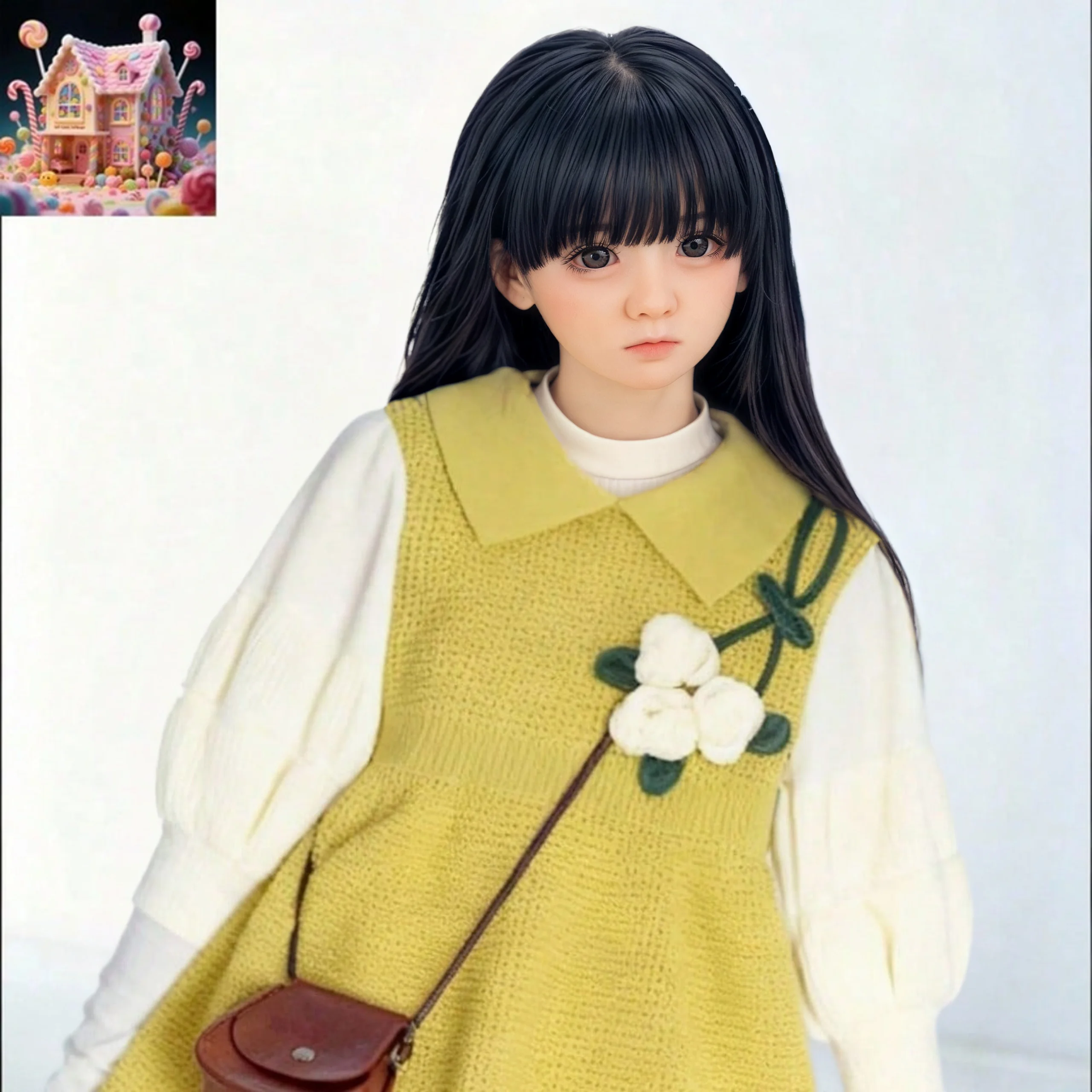 

Миниатюрная фигурка аниме косплей 100 см TPE маленькая реалистичная силиконовая мини-кукла мягкая аниме-фигурка кукла мягкая настоящая кожа Touch Feeli