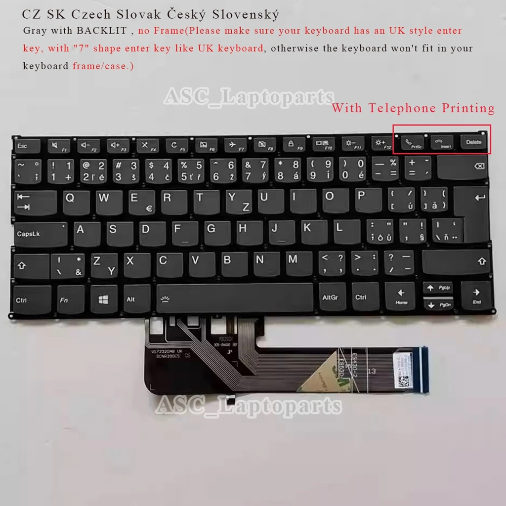 BU CZ IT JP SW UK PO SP YU KR RU Keyboard for Lenovo ThinkBook 14s-IWL 14s-IML 13s-IWL 13s-IML 14-IIL Type 20SL 14-IML BACKLIT