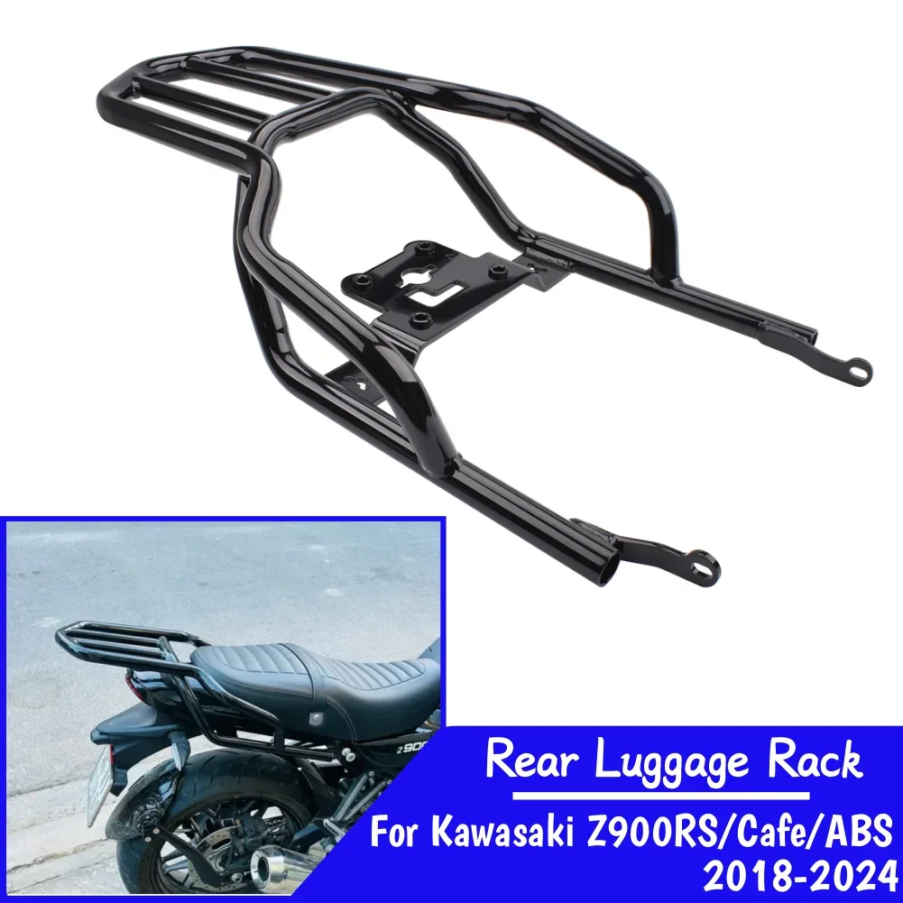 

Z900RS Rear Luggage Rack For Kawasaki Z900 RS Cafe ABS SE 2018-2024 Motorcycle Tail Carrier Case Support Shelf Holder Bracket