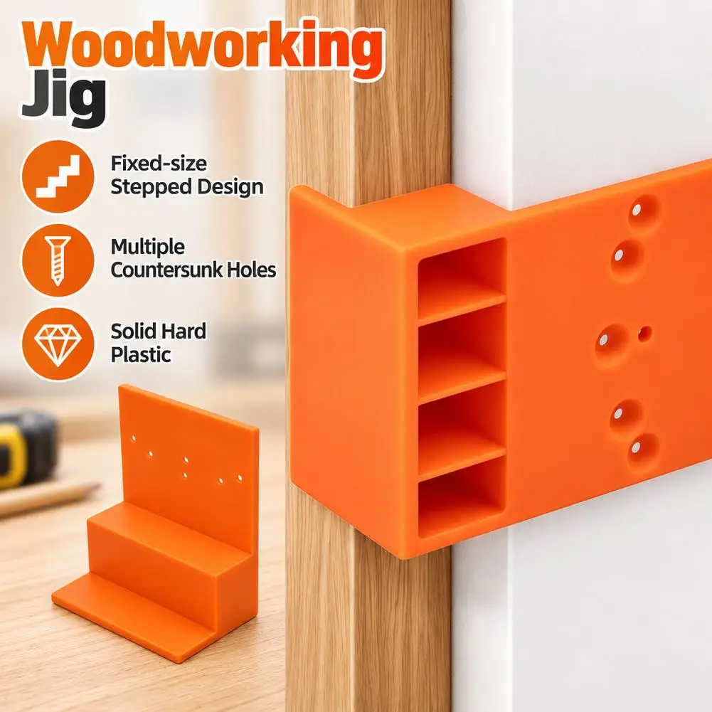 Wardrobe Side Positioning Locator Ladder Design Installation Tool For Cabinet Assembly And Precise Hole Placement