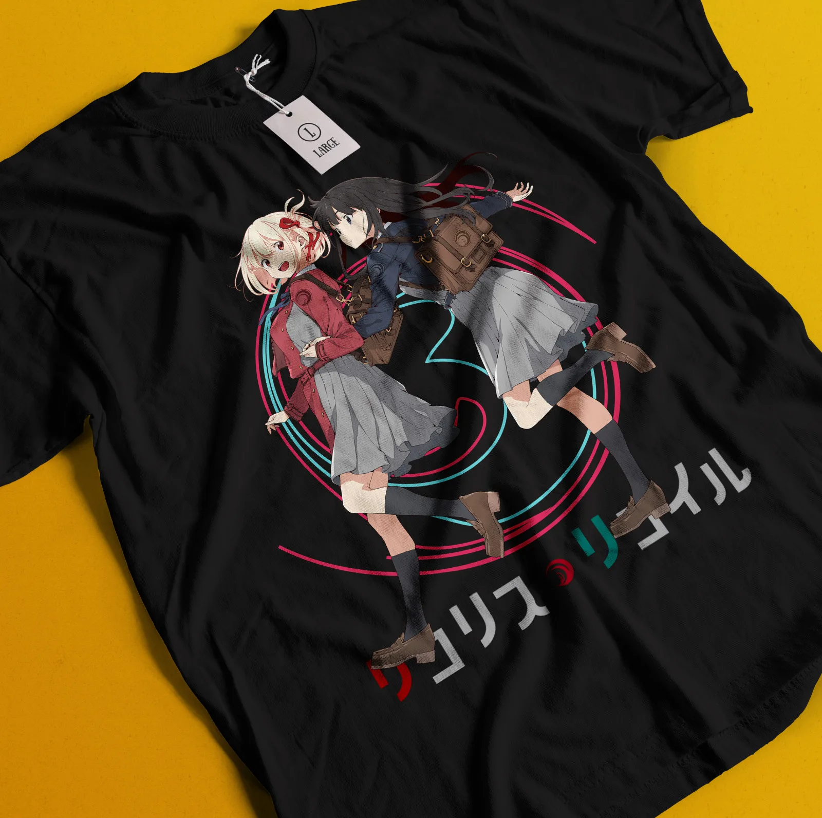 Lycoris Recoil Shirt Chisato Tshirt Kurumi T-Shirt Mizuki Tee Takina Majima Mika