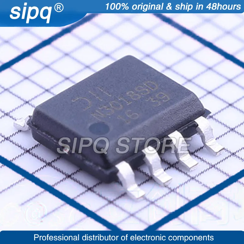 

10PCS/LOT DMN3018SSD-13 DMN3018SSD SOIC-8 MOSFET Brand New and Original In Stock Authentic Product