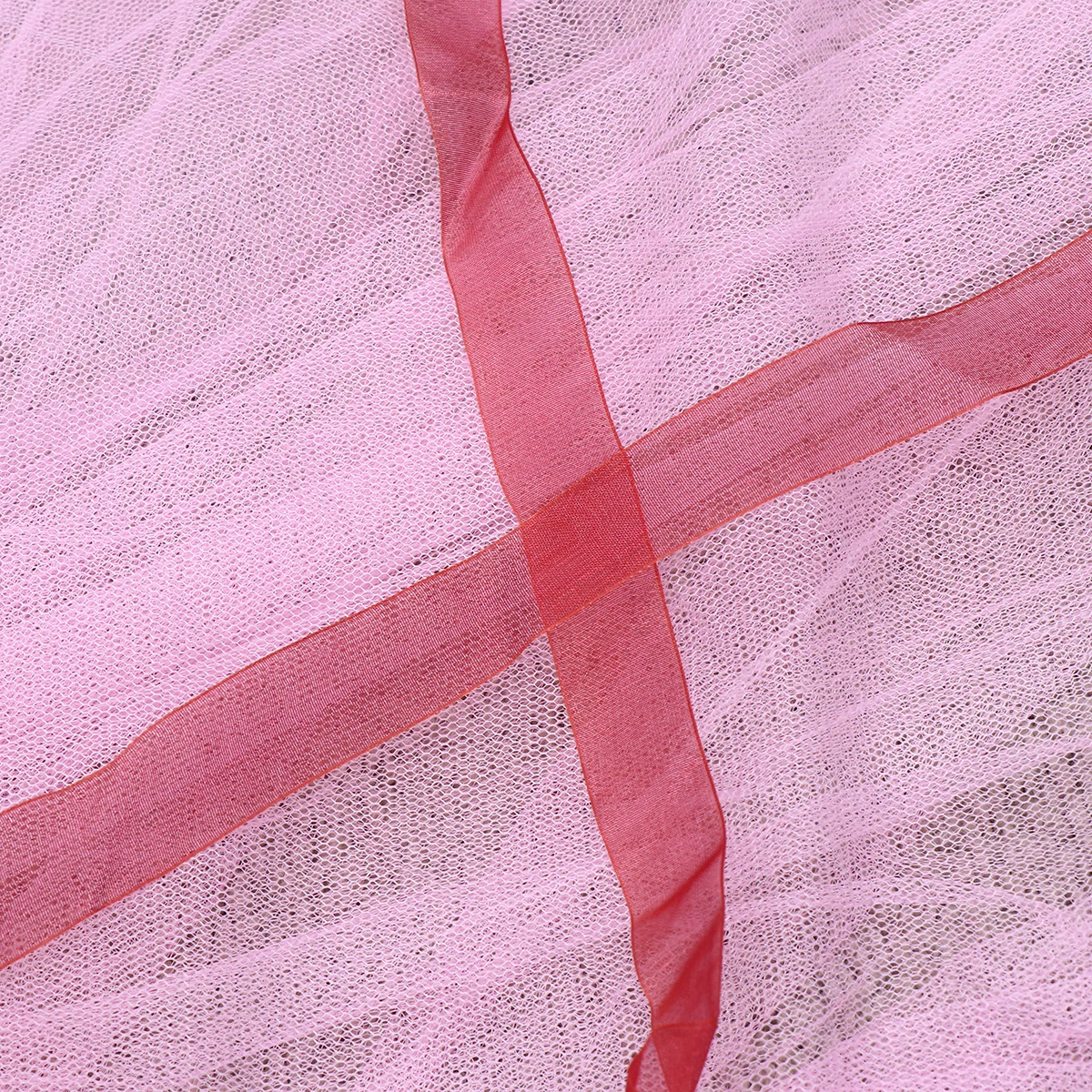 Round Mosquito Net Fine Mesh Bed Curtain Hanging Canopy Netting Bedding for Cradles