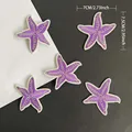 5PCS-Starfish-Purple