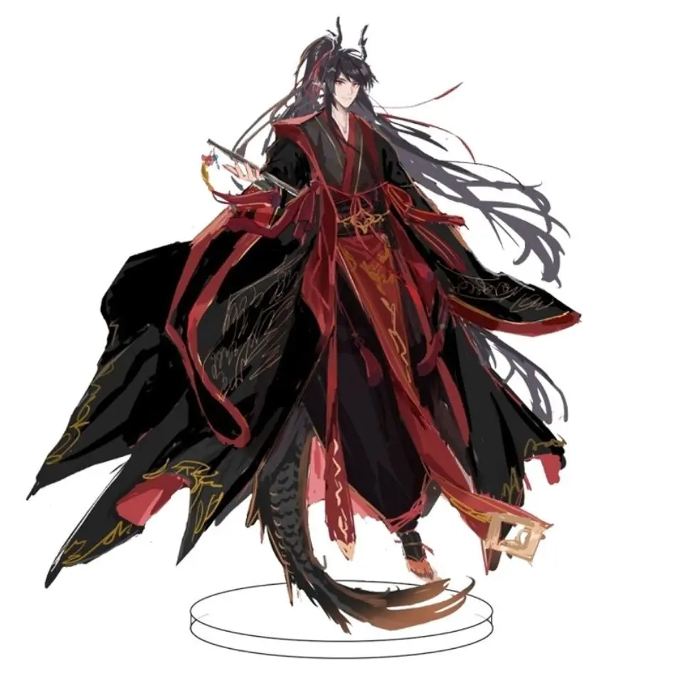 Mo Dao Zu Shi Anime  Acrylic Stand Model Toys Wei Wuxian Lan Wangji Jiang Cheng Jin Ling Action Figures Collection Cosplay Props