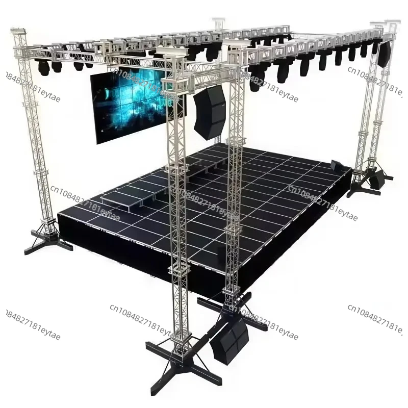 Outdoor Portable Truss Display Aluminum Stage Platform Concert Aluminum Stage Concert For Sale