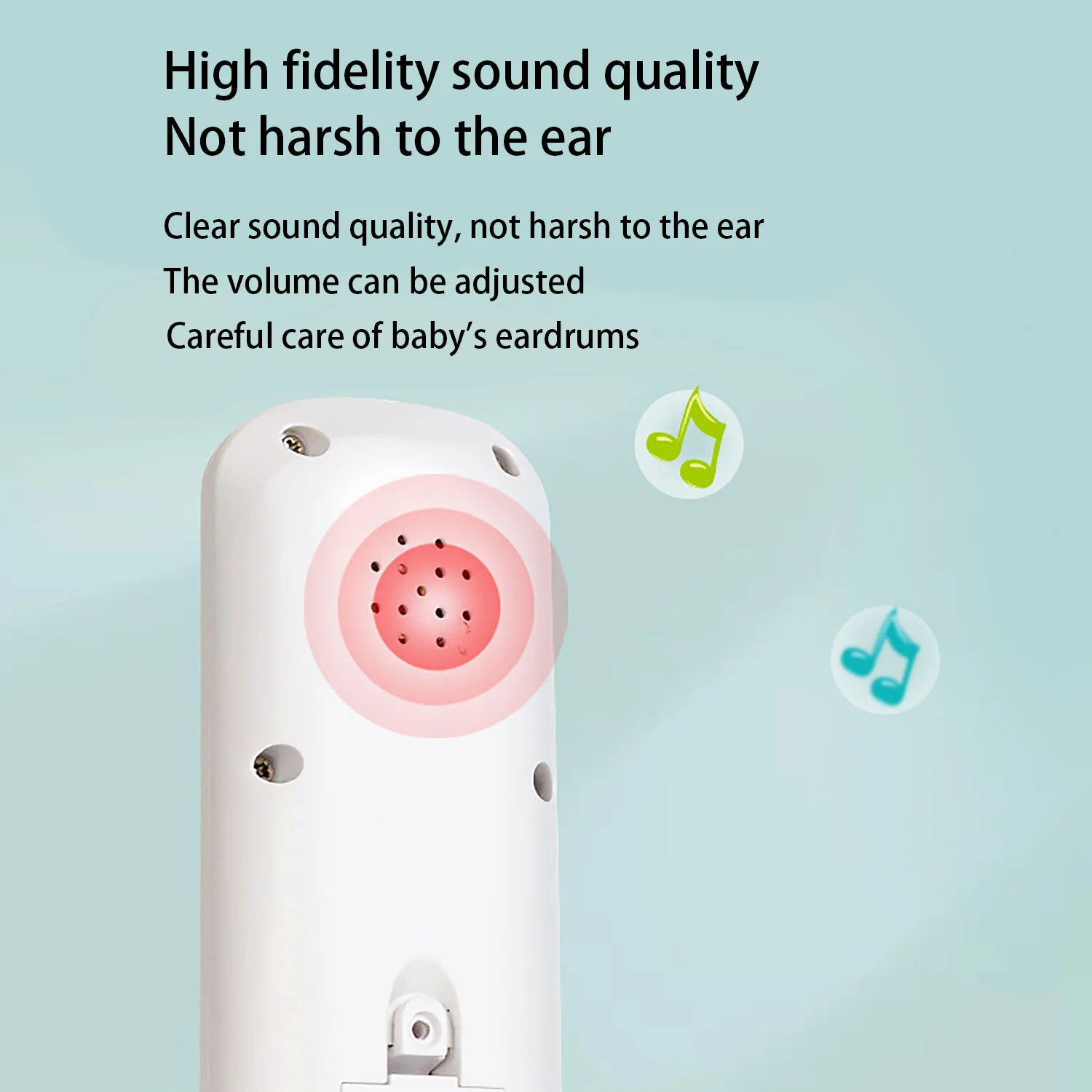 Children's simulation remote control with lighting and music, multi-functional play toy for early childhood foreign language edu