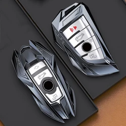 Zinc Alloy Car Key Case Cover Shell For BMW 1 3 5 7 Series X1 X3 X4 X5 X6 G20 G30 F15 F16 G01 G02 G05 F10 F20 F30 G07 F34