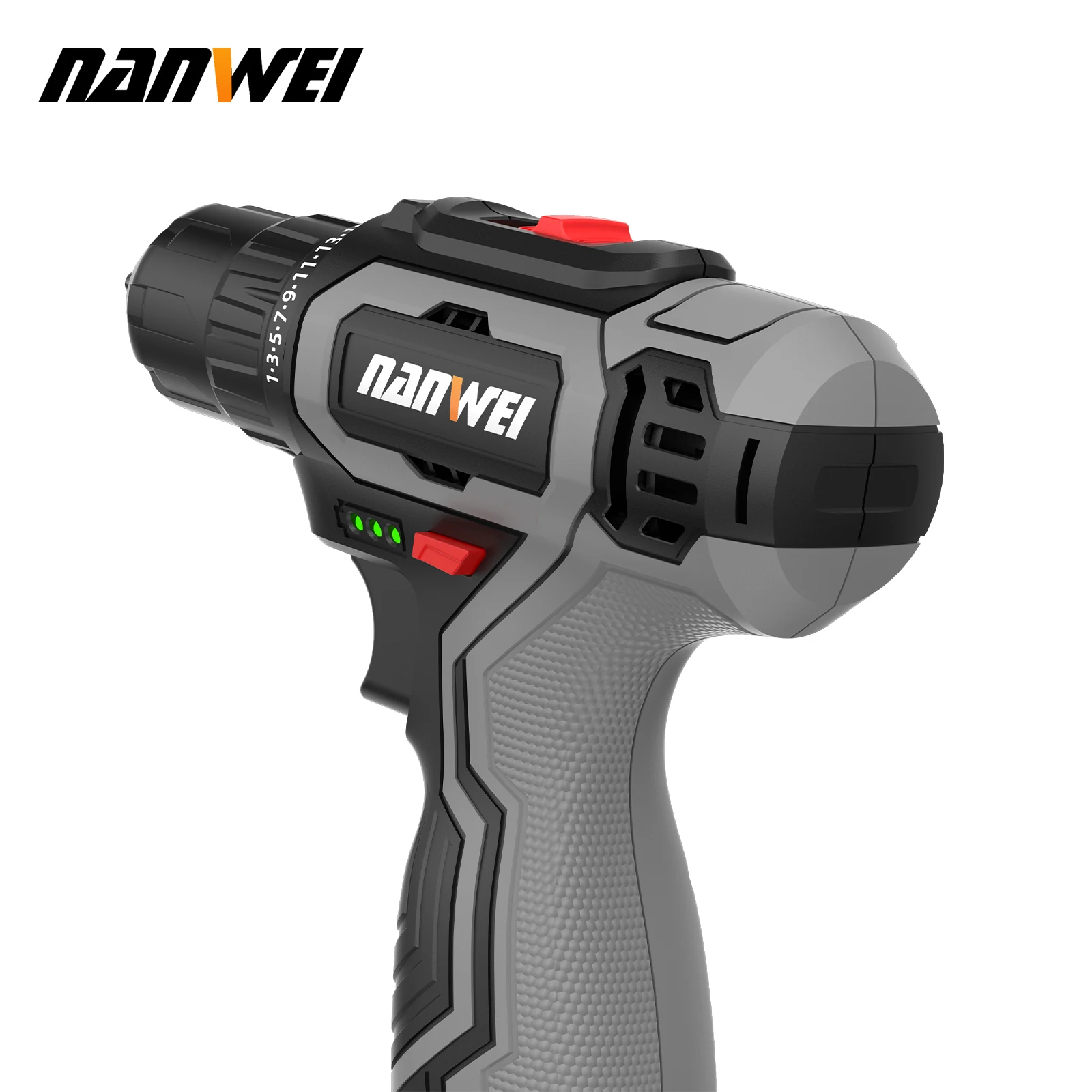 NANWEI Electric Hand Drill Household Electric Hand Drill Charging Tool Lithium Battery Multifunctional