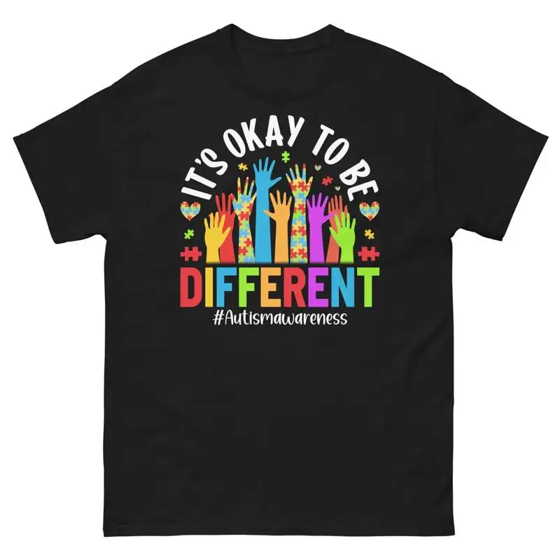 It s Okay to Be Different Autism Awareness Neurodiversity Men s Classic Tee