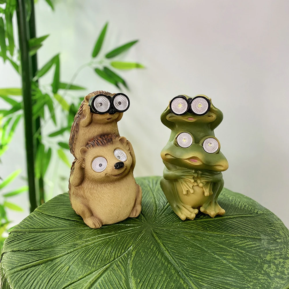 

Солнечный садовый орнамент, ночник, уличный декор, двор, патио, сад, лягушка, декор в виде лягушки, аксессуары для газона, зеленый маленький