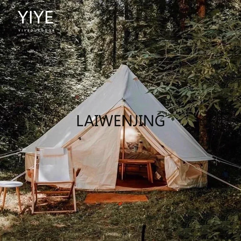 LYN outdoor yurt kamptent katoenen canvas verdikte campingpiramide grote tent