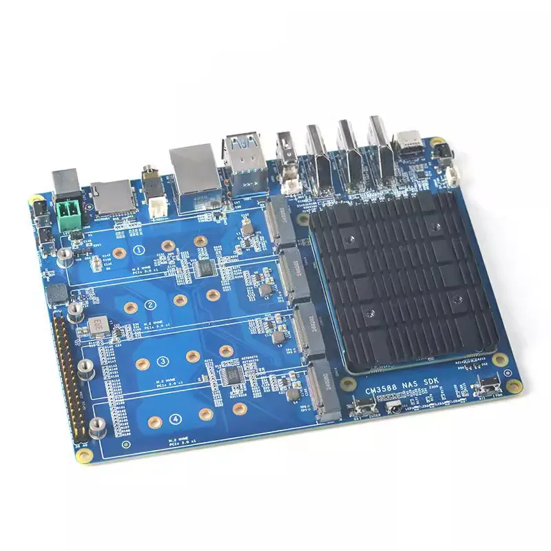 Imagem -05 - Rockchip Rk3588 Plus Kit Nas Placa de Desenvolvimento Controlador Ethernet Pcie 2.5g Suporta Openwrtandroidlinux