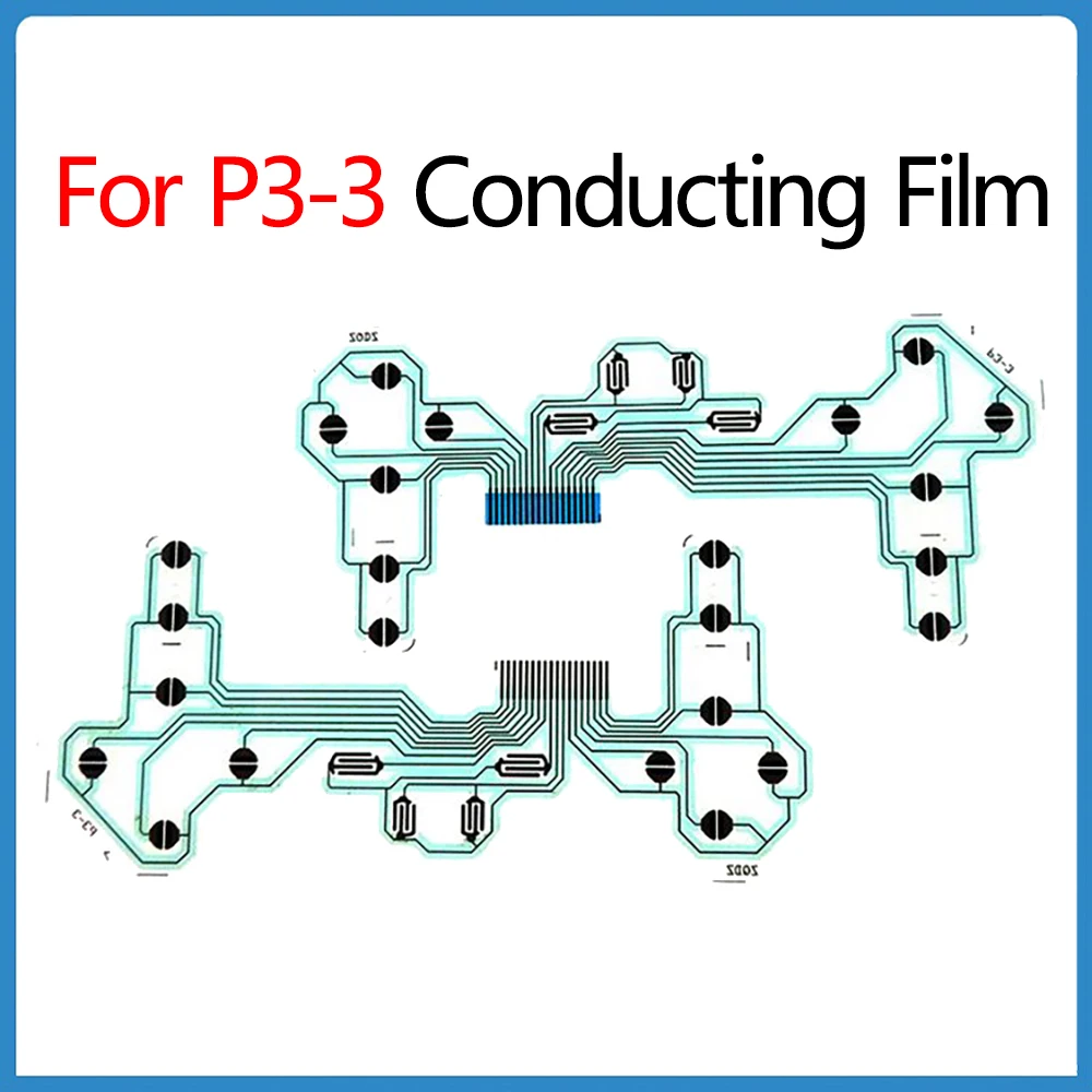 10Pcs For P3-3 Conducting Film For Sony PlayStation 3 PS3-3 Controller Handle Conductive Film Ribbon Cable Joystick Flex Cable