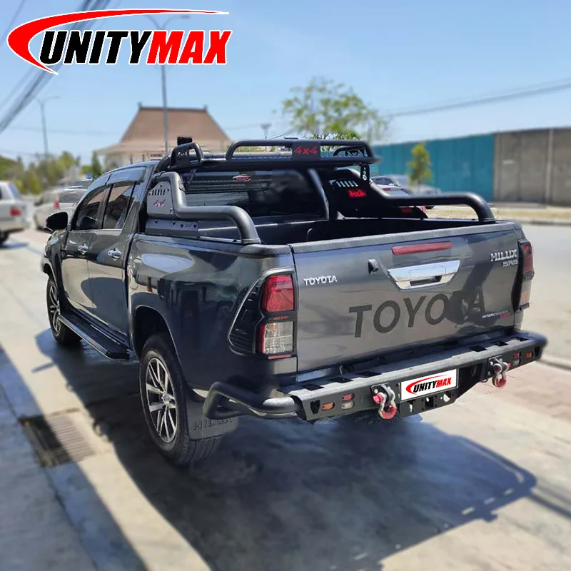 

Подходит для новой противоопрокидывающейся рамы (ролл-бара) пикапа Hilux Rocco.