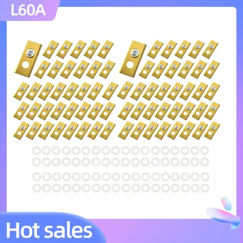

L60A 72 Pcs Replacement Blades For Mammotion Luba & Yuka All Series Robotic Lawnmower Blades