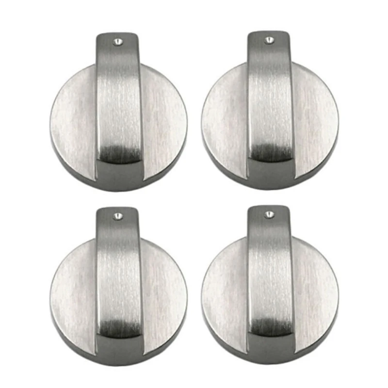 2/4 ชิ้น/เซ็ต Universal สวิตช์หมุนปุ่มควบคุม 6 มม.ห้องครัวเตาแก๊สเตา