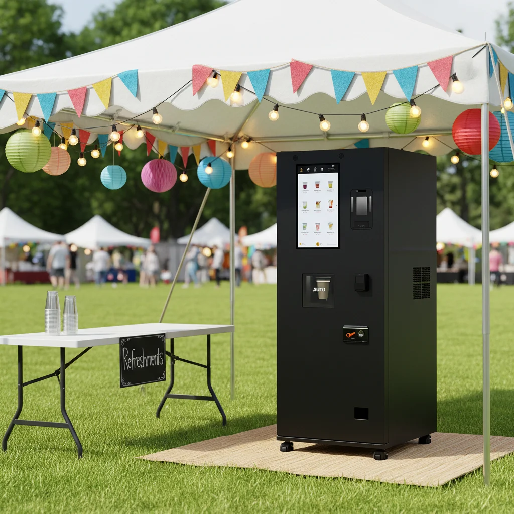 GS Smart Combo WiFi Custom Bar Cocktail/Wine/Soda/Sparkling Water/Bottle/Glass Beer Vending Machine LCD Display Ice Compressor